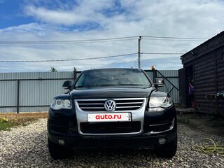 2008 Volkswagen Touareg I Рестайлинг, чёрный, 950000 рублей, вид 1
