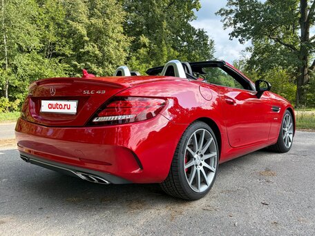 2017 Mercedes-Benz SLC AMG I (R172), красный, 3750000 рублей, вид 4