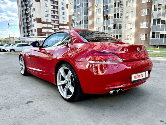 2009 BMW Z4 23i II (E89), красный, 2200000 рублей - вид 7