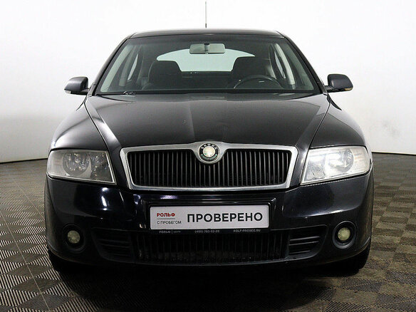 2008 Skoda Octavia II (A5), чёрный - вид 1