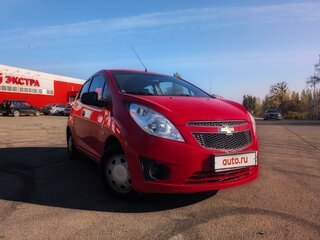 2012 Chevrolet Spark III, красный, 789000 рублей, вид 4