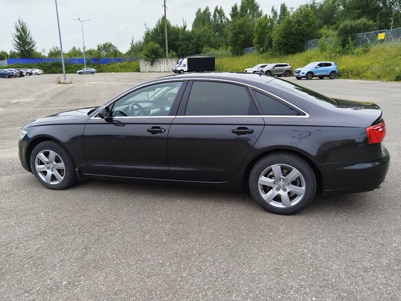 2011 Audi A6 IV (C7), серый, 1600000 рублей - вид 5