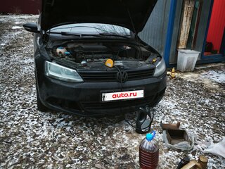 2013 Volkswagen Jetta VI, чёрный, 1200000 рублей, вид 1