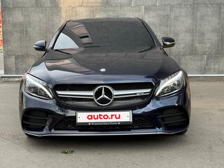 2017 Mercedes-Benz C-Класс 200 IV (W205), синий, 2350000 рублей, вид 3
