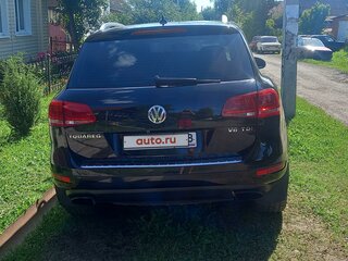2013 Volkswagen Touareg II, чёрный, 2500000 рублей, вид 4