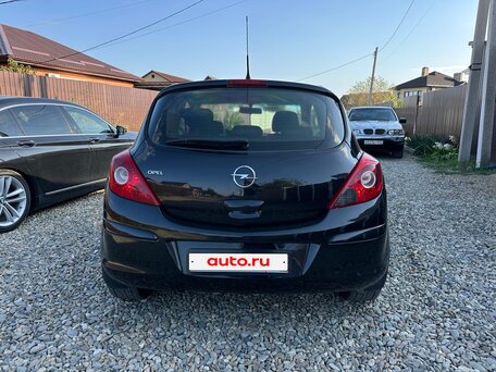 2007 Opel Corsa D, чёрный, 410000 рублей, вид 2