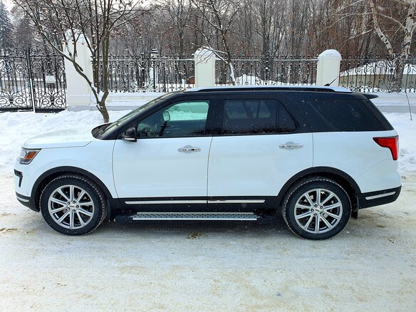 2018 Ford Explorer V Рестайлинг 2, белый - вид 7