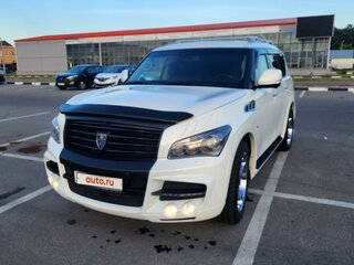 2013 Infiniti QX80 I, белый, 3850000 рублей, вид 3