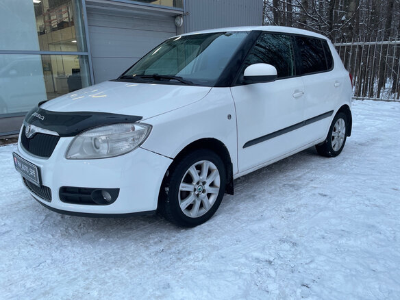2008 Skoda Fabia II, белый - вид 6