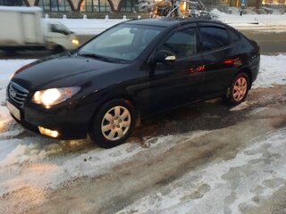 2010 Hyundai Elantra IV (HD), чёрный, 575000 рублей, вид 4