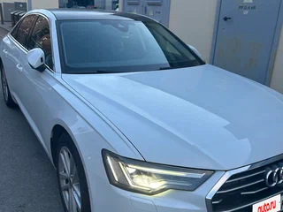 2022 Audi A6 40 TDI V (C8), белый, 4500000 рублей, вид 3