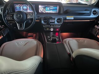 2022 Mercedes-Benz G-Класс 400 d III (W463), белый, 16000000 рублей, вид 2