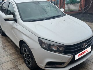 2016 Lada (ВАЗ) Vesta I, белый, 565000 рублей, вид 2