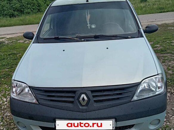 2008 Renault Logan I, зелёный, 339000 рублей