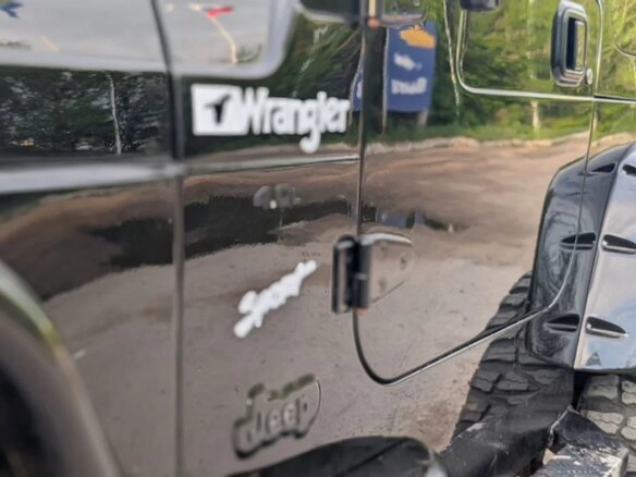 1993 Jeep Wrangler I (YJ), чёрный, 2000000 рублей - вид 11
