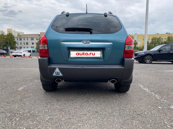 2006 Hyundai Tucson I, зелёный, 580000 рублей - вид 5