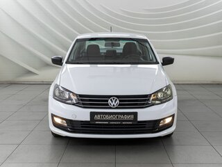 2018 Volkswagen Polo V Рестайлинг, белый, 758000 рублей, вид 2
