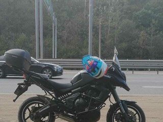 2013 Kawasaki Versys 650, чёрный, 505555 рублей, вид 1
