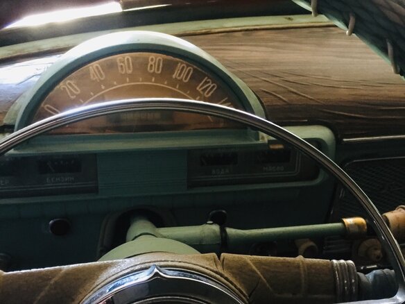 1960 ГАЗ 21 «Волга» 21В, белый - вид 6