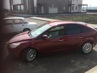 2008 Ford Focus II Рестайлинг, красный, 1234000 рублей, вид 4
