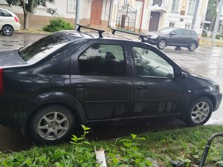2007 Renault Logan I, серый, 250000 рублей, вид 4