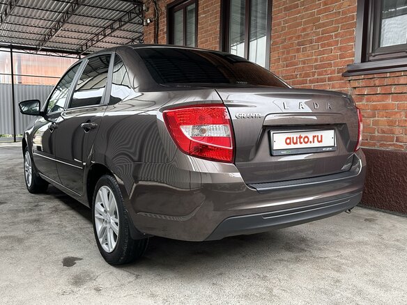 2022 Lada (ВАЗ) Granta I Рестайлинг, коричневый, 985000 рублей - вид 6