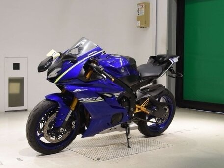 2017 Yamaha YZF-R6, синий, 1200000 рублей, вид 4