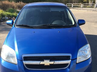 2007 Chevrolet Aveo I Рестайлинг, синий, 595000 рублей, вид 2