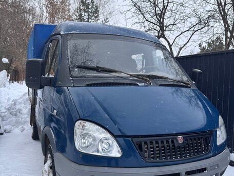 2005 ГАЗ ГАЗель (33023/330273) Фермер, синий, 400000 рублей, вид 1