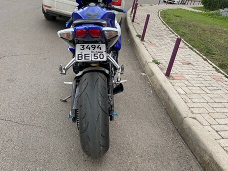 2008 Suzuki GSX-R 600, синий, 520000 рублей, вид 3