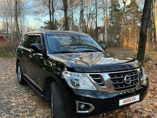 2014 Nissan Patrol VI (Y62) Рестайлинг, чёрный, 3200000 рублей, вид 2