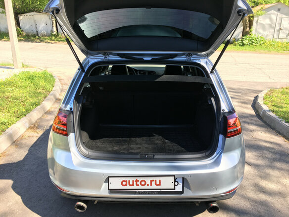 2014 Volkswagen Golf VII, серебристый - вид 13