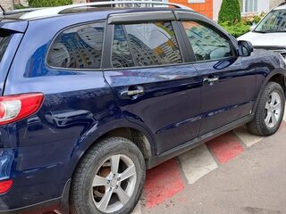 2011 Hyundai Santa Fe II Рестайлинг, синий, 950000 рублей, вид 4