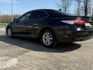 2018 Toyota Camry VIII (XV70), чёрный, 1650000 рублей, вид 2