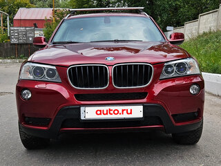 2013 BMW X3 20d xDrive II (F25), красный, 1780000 рублей, вид 2