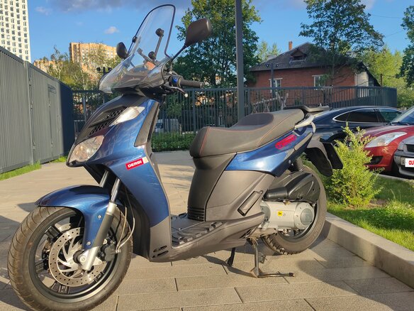 2008 Derbi Rambla, синий, 170000 рублей - вид 15