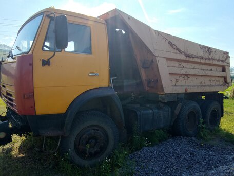 2002 КамАЗ 5511, жёлтый, 750000 рублей, вид 1