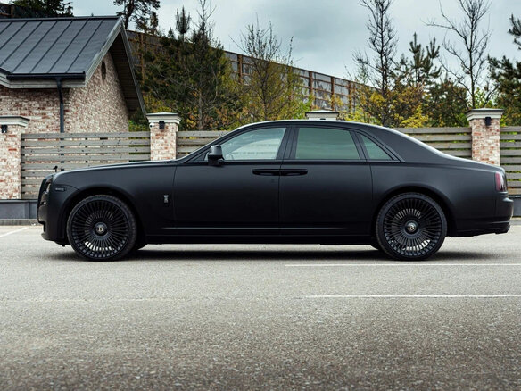 2017 Rolls-Royce Ghost Black Badge I Рестайлинг (Series II), чёрный, 14500000 рублей - вид 7