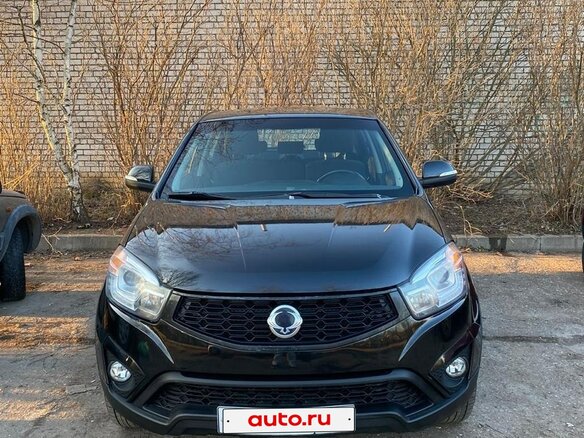 2014 SsangYong Actyon II Рестайлинг, чёрный, 1050000 рублей