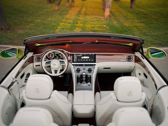 2023 Bentley Continental GT III, зелёный - вид 10