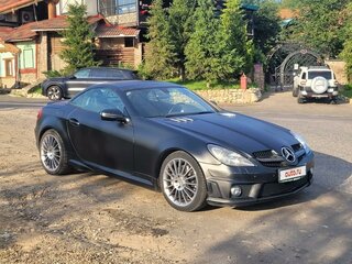 2004 Mercedes-Benz SLK-Класс 350 II (R171), чёрный, 1690000 рублей, вид 1