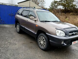 2005 Hyundai Santa Fe I, бежевый, 850000 рублей, вид 3