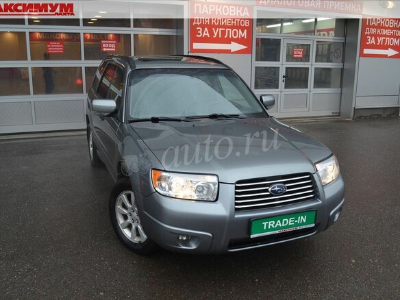 2006 Subaru Forester II Рестайлинг, серый