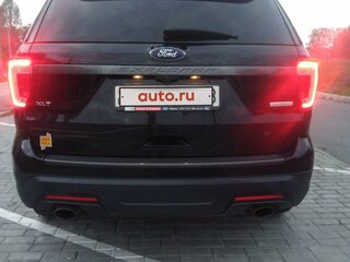2018 Ford Explorer V Рестайлинг 2, чёрный, 2900000 рублей, вид 5