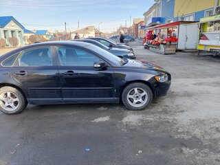 2007 Volvo S40 II Рестайлинг, чёрный, 400000 рублей, вид 2