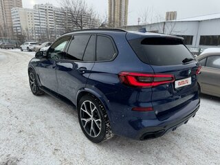 2018 BMW X5 40i IV (G05/G18), синий, 7000000 рублей, вид 4