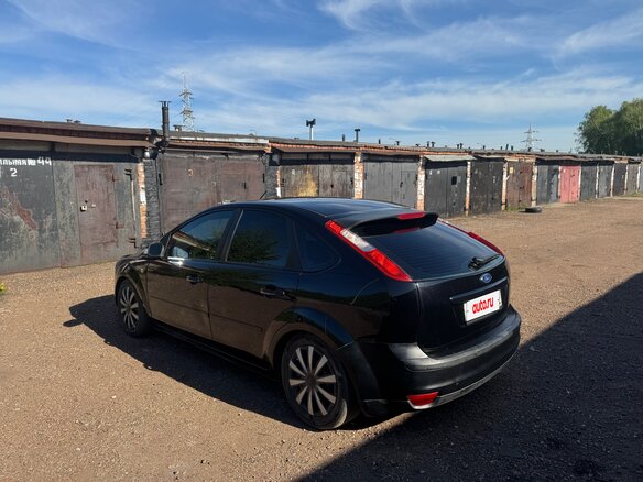 2007 Ford Focus II Рестайлинг, чёрный, 465000 рублей - вид 7