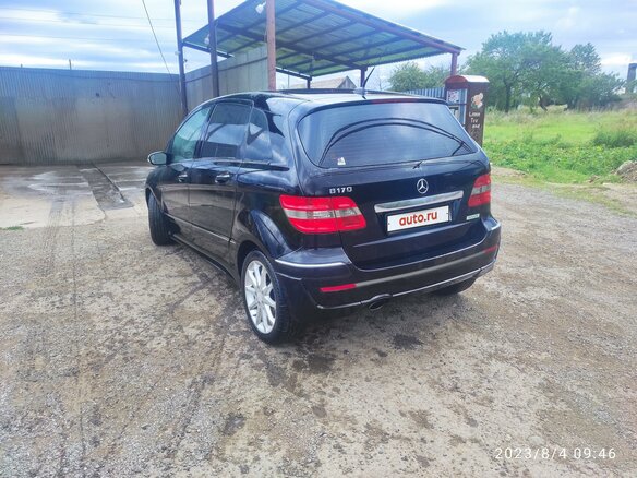 2007 Mercedes-Benz B-Класс 170 I (W245), чёрный, 500000 рублей - вид 2