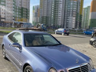 1998 Mercedes-Benz CLK-Класс 320 I (W208), синий, 450000 рублей, вид 4