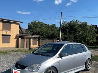 2002 Honda Civic VII, серебристый, 460000 рублей, вид 1